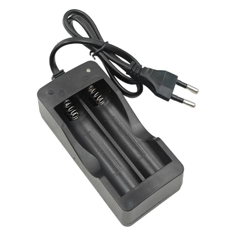 18650 Li-ion Battery Charger with Wire - 2 Cell